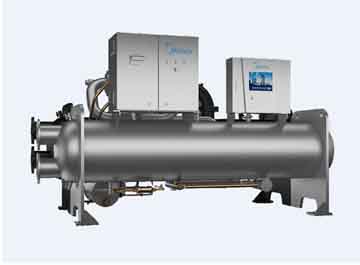 美的高效变频直驱降膜离心机组