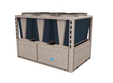 美的中央空调涡旋式风冷热泵机组